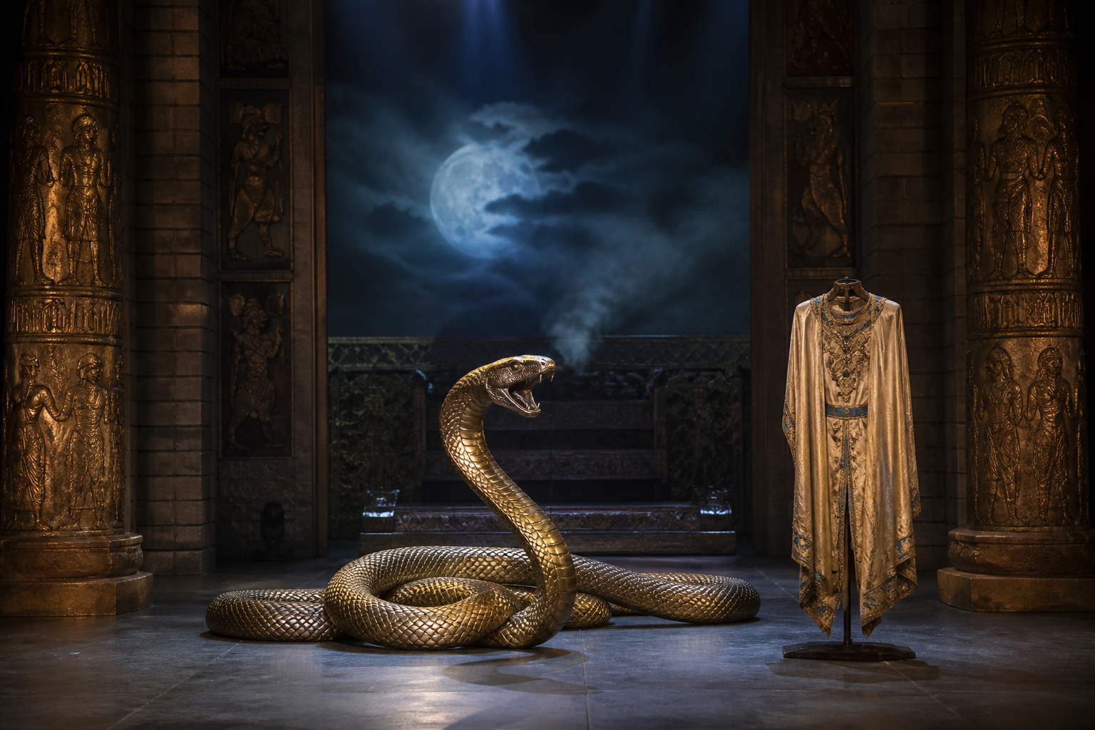 The Woman Behind the Snake